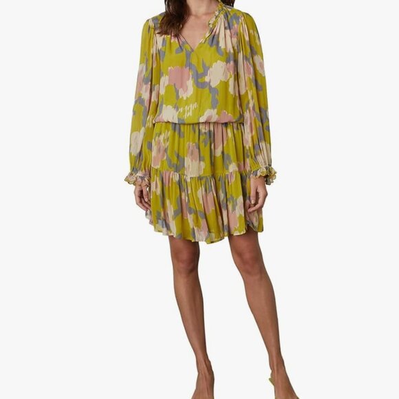 Velvet by Graham & Spencer Women's Regina Soho Print Long Sleeve Dress - Picture 1 of 12